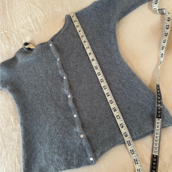 Sezane Gaspard Cardigan in Vintage Blue XS - Picture 9 of 10